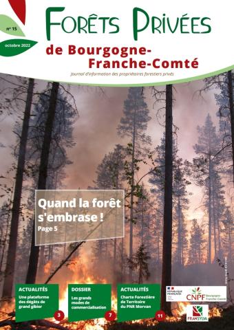Forêts Privées de Bourgogne-Franche-Comté #15 Couverture