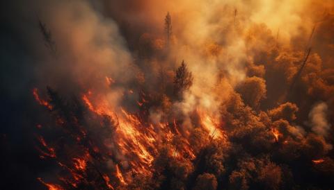 Incendie forêt