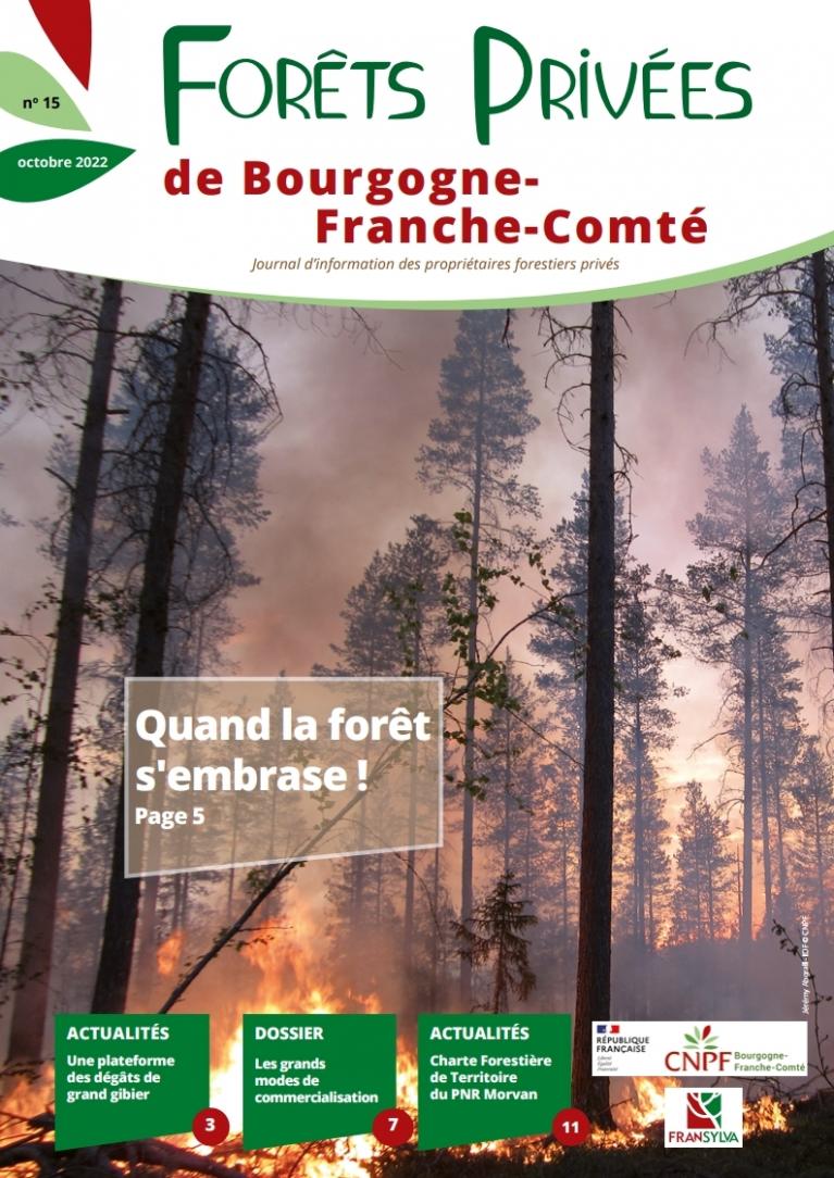 Forêts Privées de Bourgogne-Franche-Comté #15 Couverture