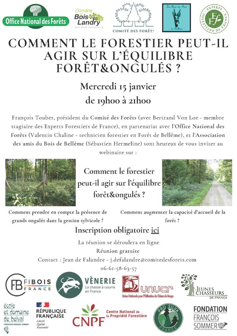 Webinaire Equilibre Foret et Ongulés