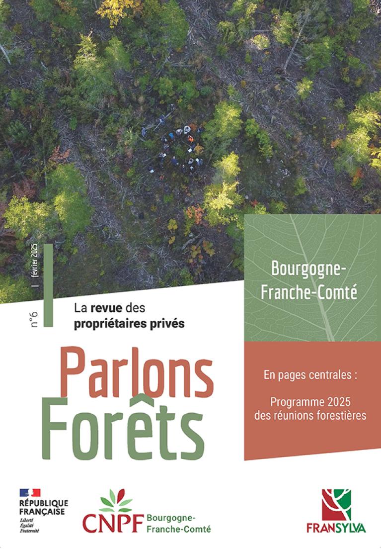 Couverture Parlons Forêts BFC #6