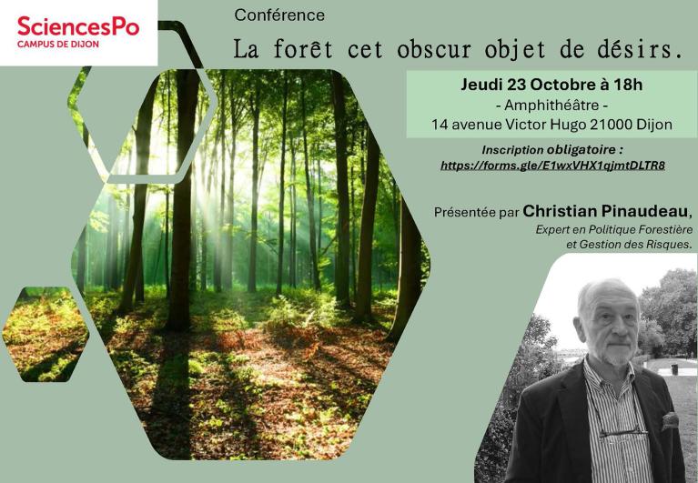 affiche Conférence C. Pinaudeau
